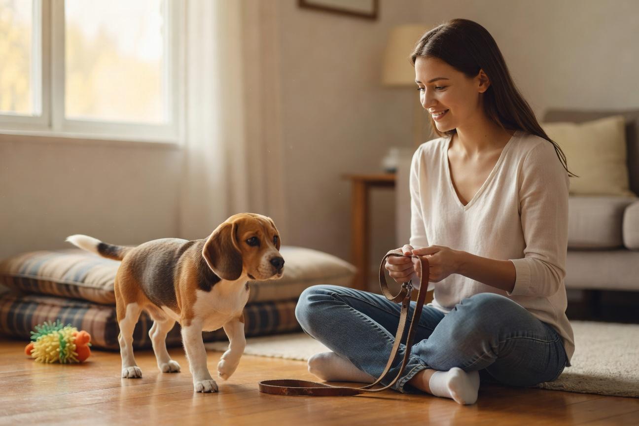Aklimatyzacja beagle’a po adopcji i budowanie zaufania