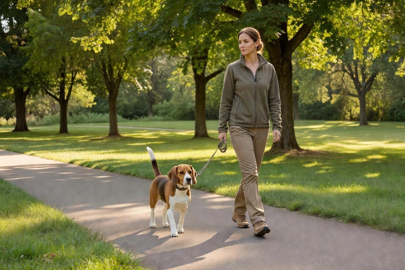Czy beagle może chodzić bez szelek i kiedy to bezpieczne