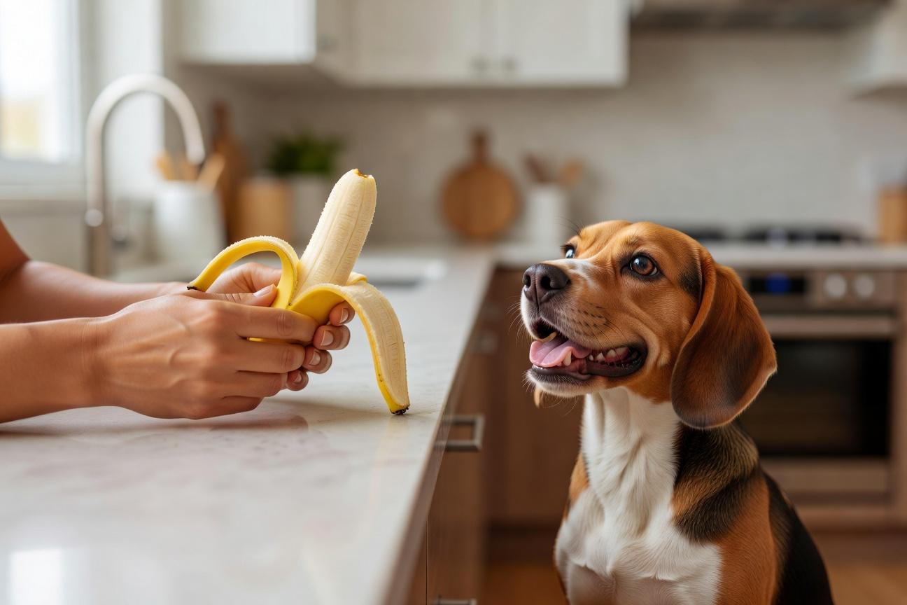 Czy beagle może jeść banany i jak je podawać