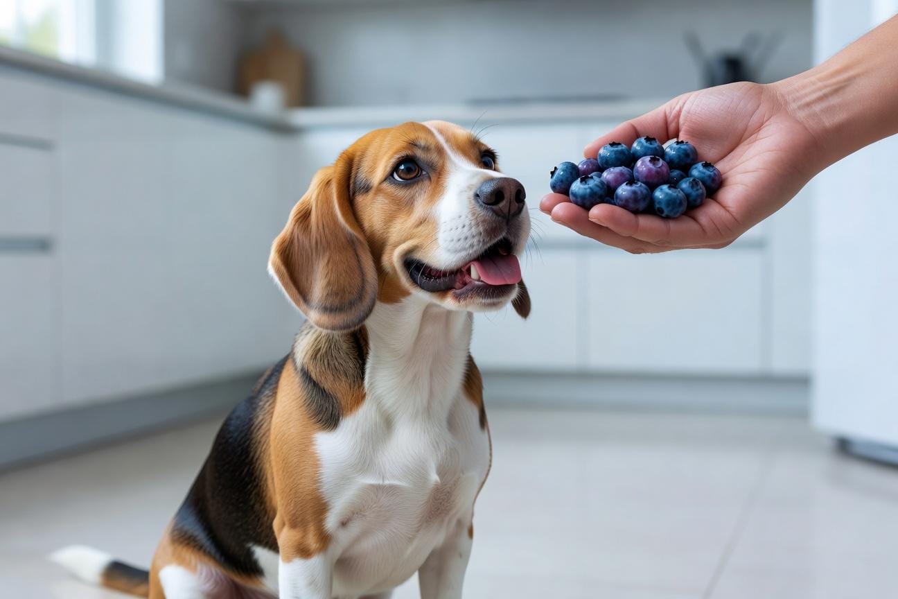 Czy beagle może jeść borówki i jak bezpiecznie je podawać
