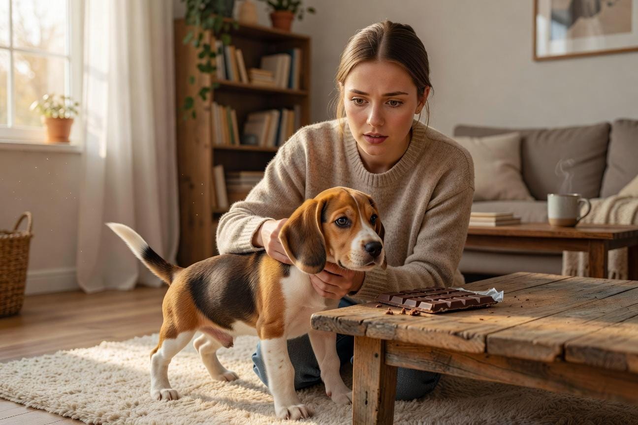 Czy beagle może jeść czekoladę i skutki zatrucia