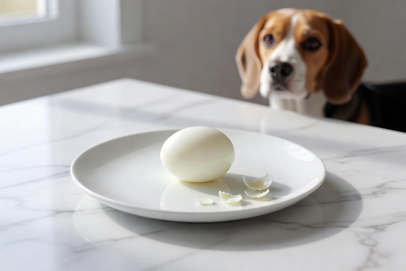Czy beagle może jeść gotowane jajko i jak je podawać