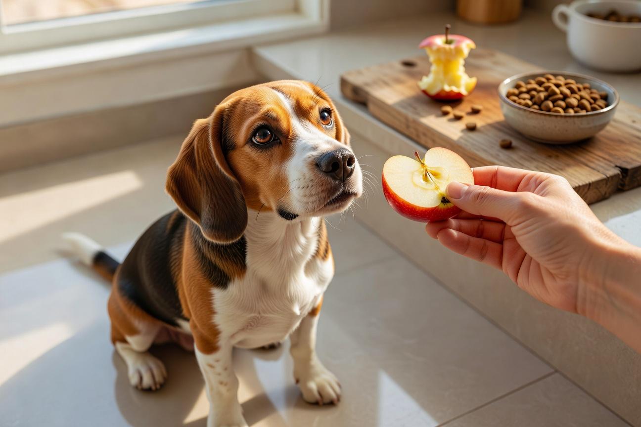 Czy beagle może jeść jabłka i jak bezpiecznie je podawać