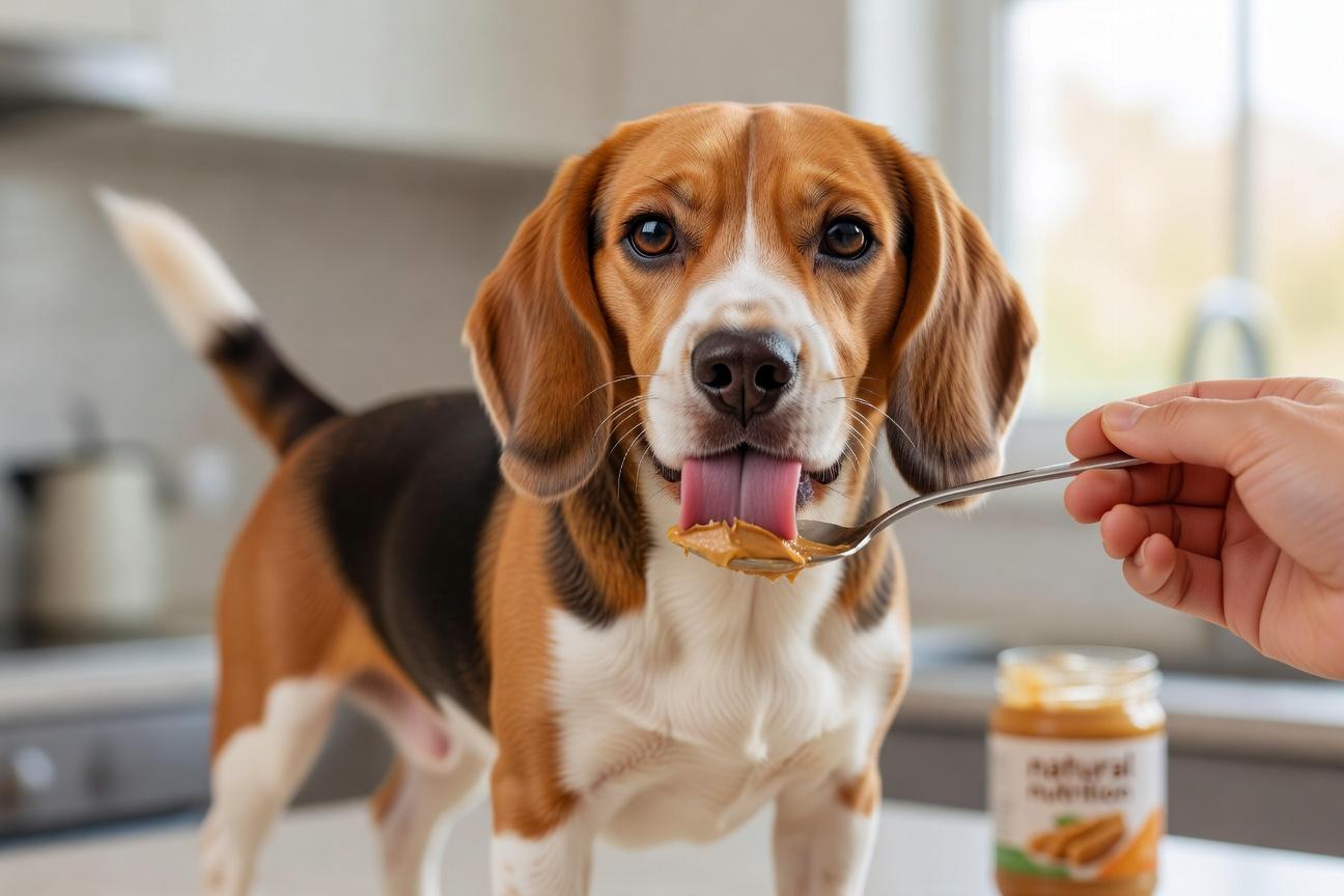 Czy beagle może jeść masło orzechowe bezpiecznie