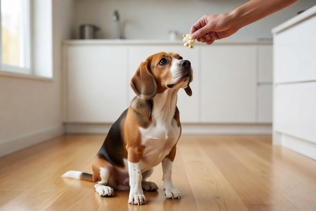 Czy beagle może jeść popcorn i na jakich zasadach