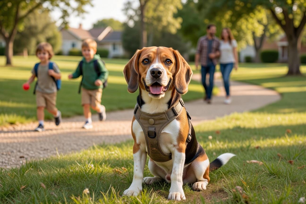 Czy beagle może mieszkać w bloku i na jakich warunkach