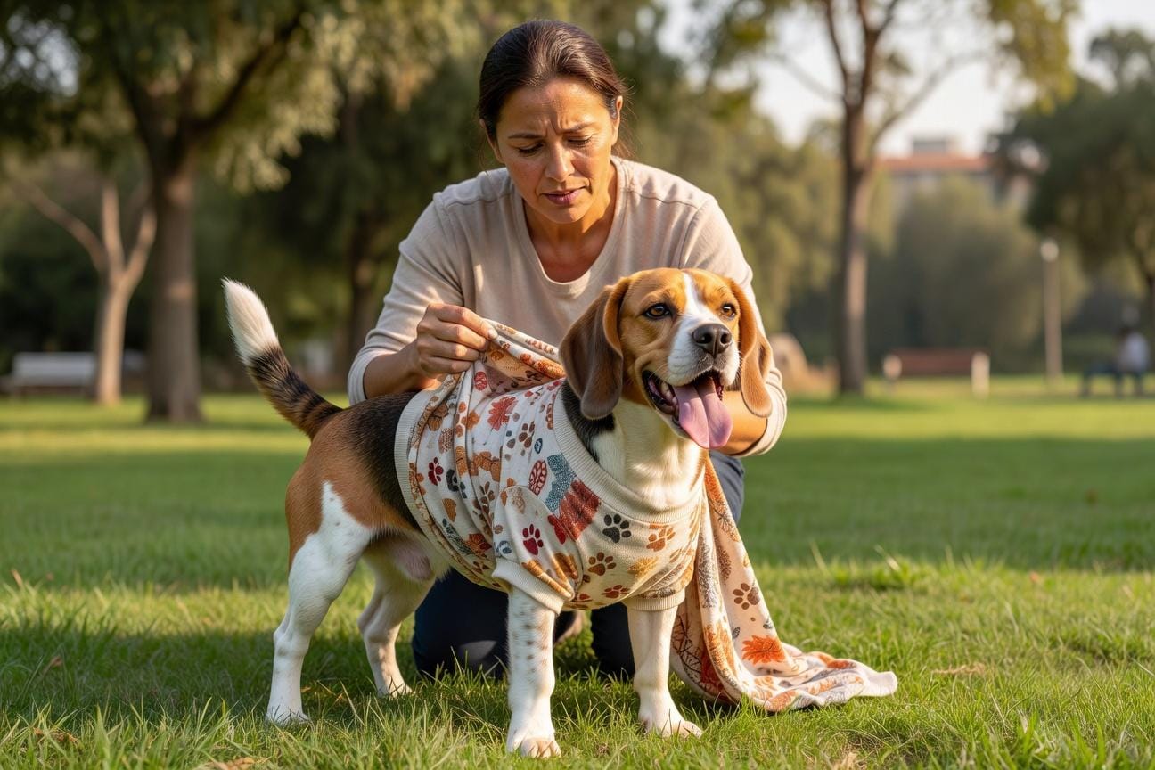 Czy beagle potrzebuje ubranka zimą i kiedy je zakładać
