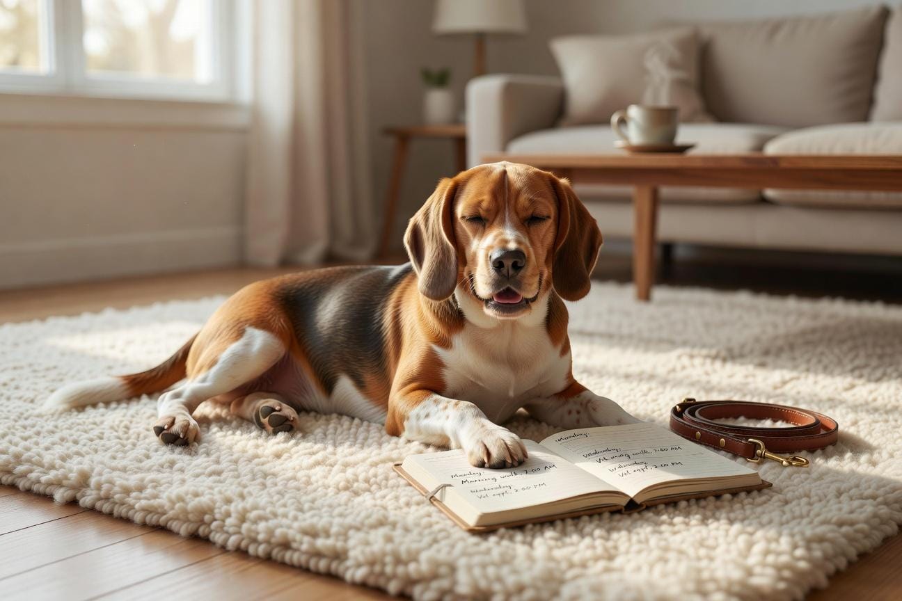 Dlaczego beagle ma nadmiar energii mimo spacerów