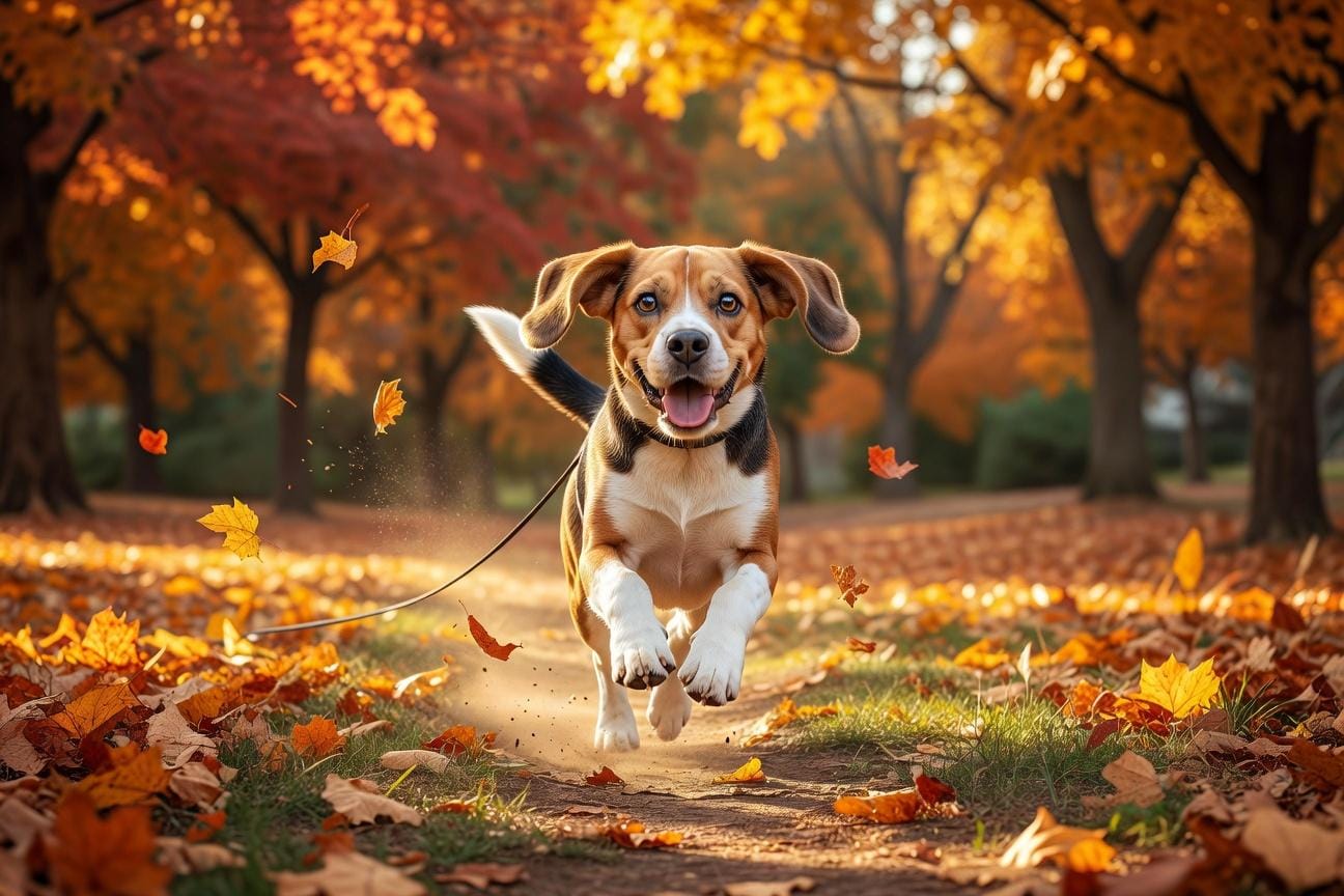 Dlaczego beagle ma nadmiar energii mimo spacerów