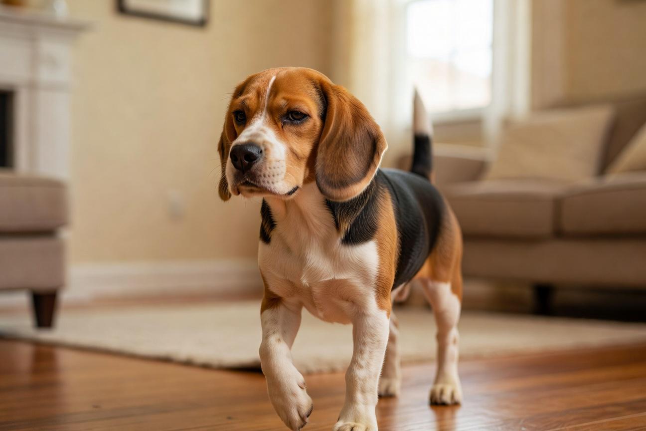 Dlaczego nastoletni Beagle przestaje słuchać opiekuna