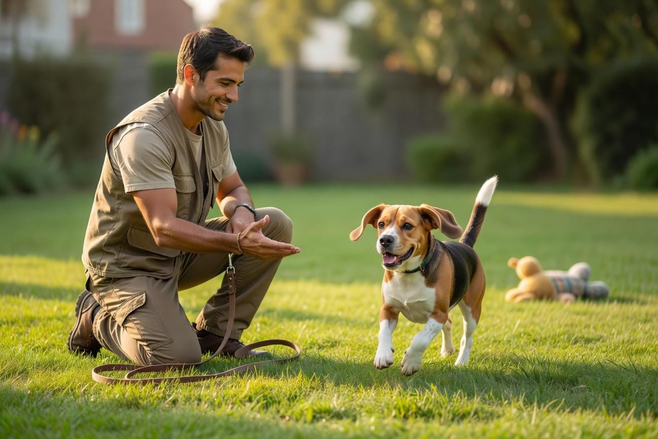 Dlaczego nastoletni Beagle przestaje słuchać opiekuna