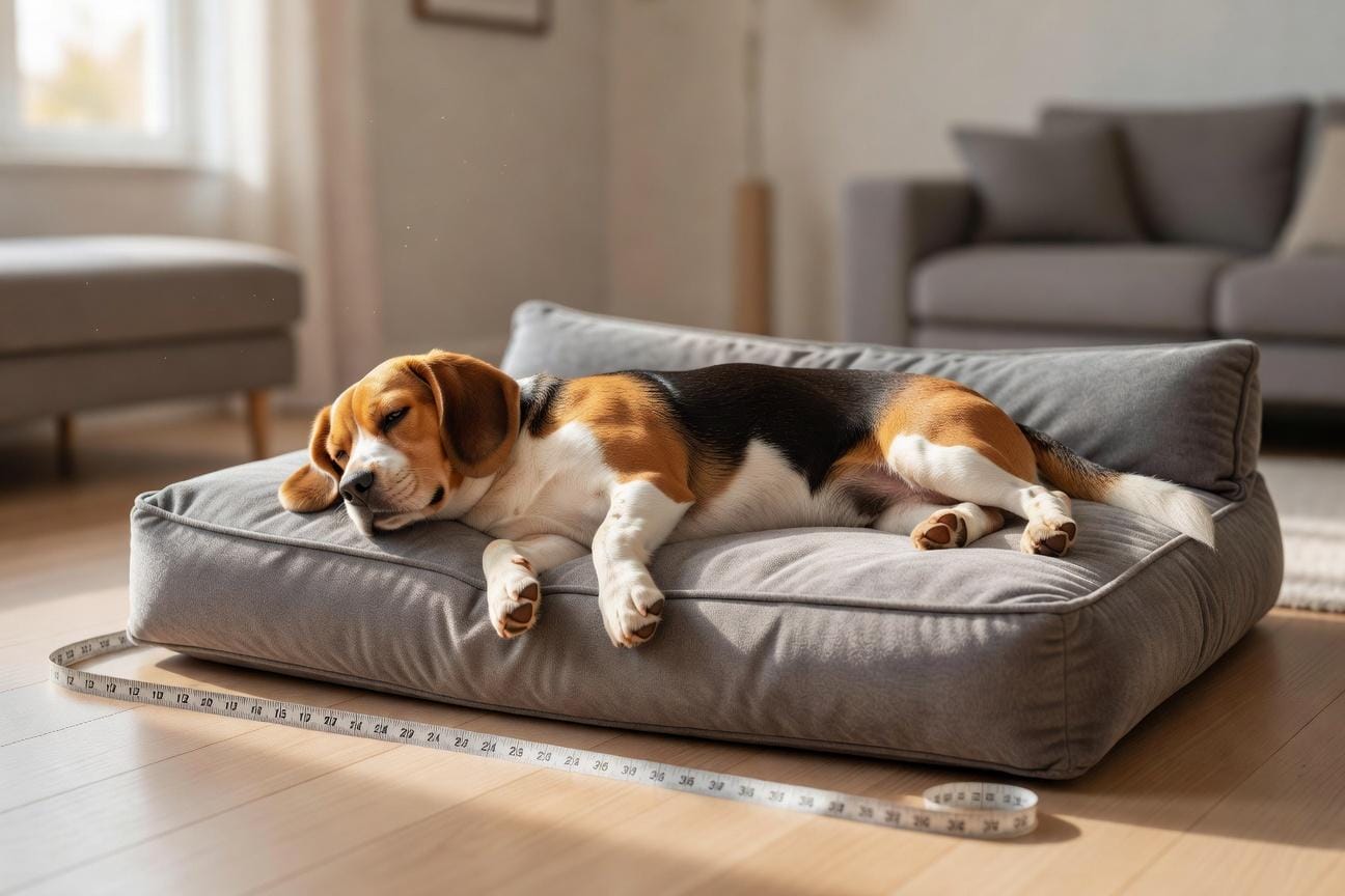 Dobór legowiska dla beagle'a do wieku i stylu snu
