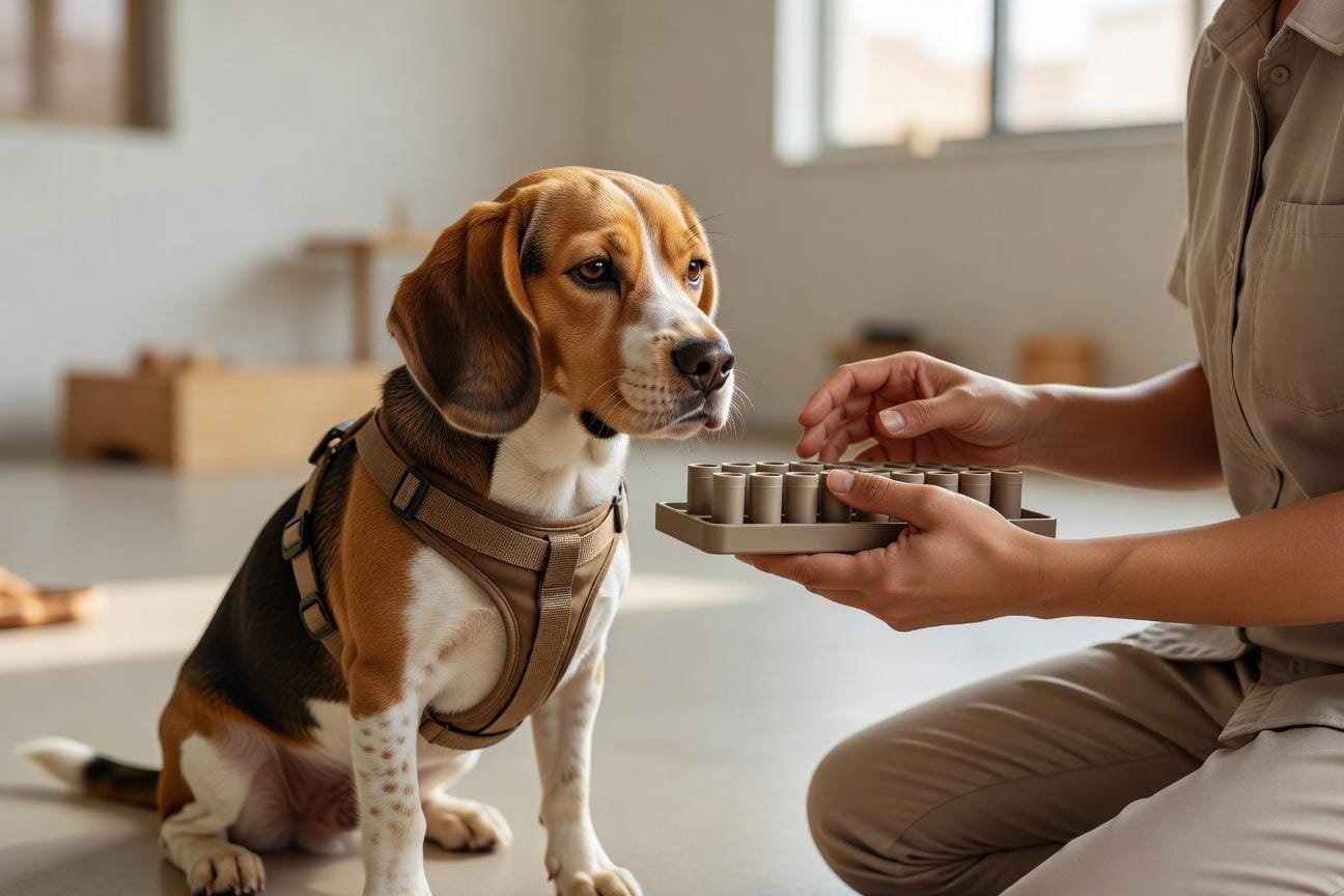 Jak mądrze wykorzystać węch beagle’a w treningu