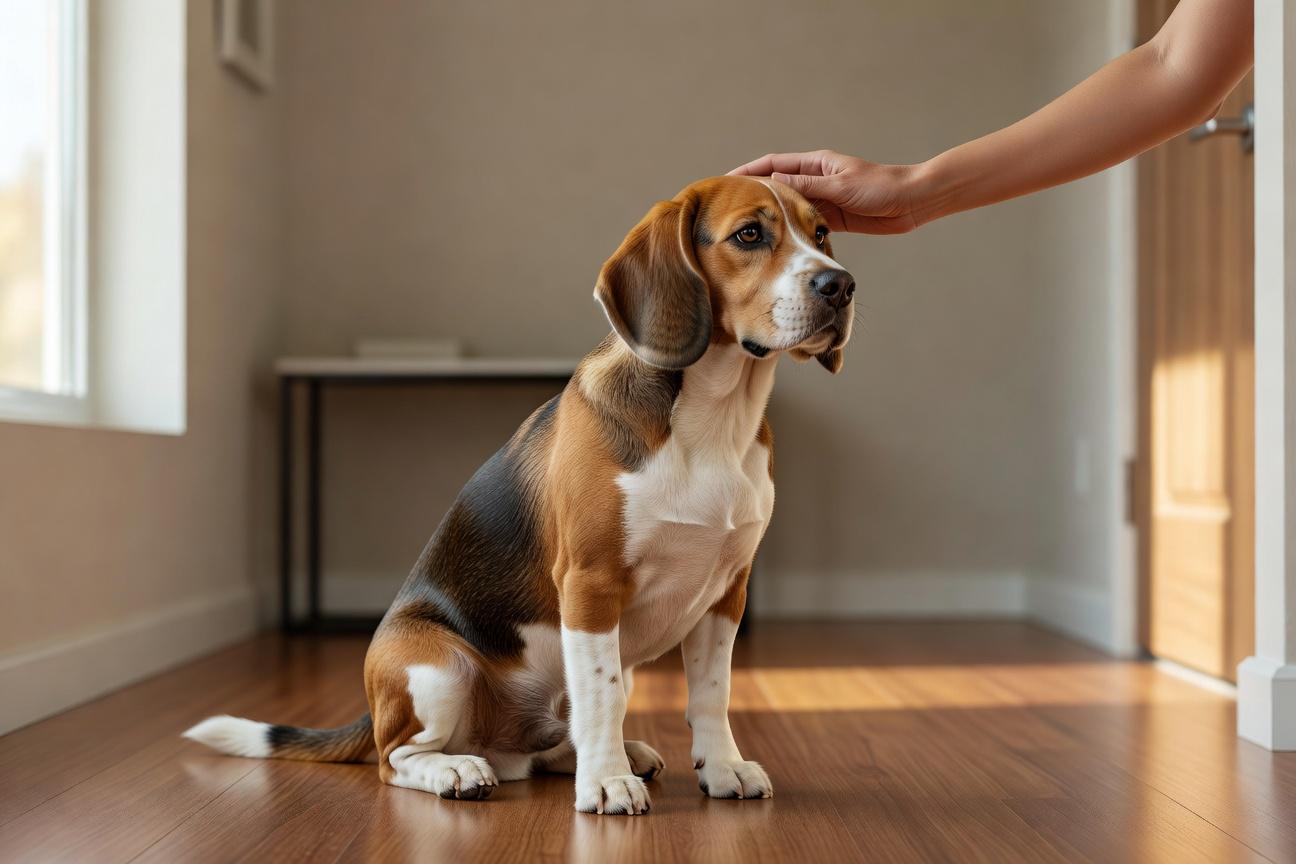 Jak oduczyć beagle’a skakania na widok gości