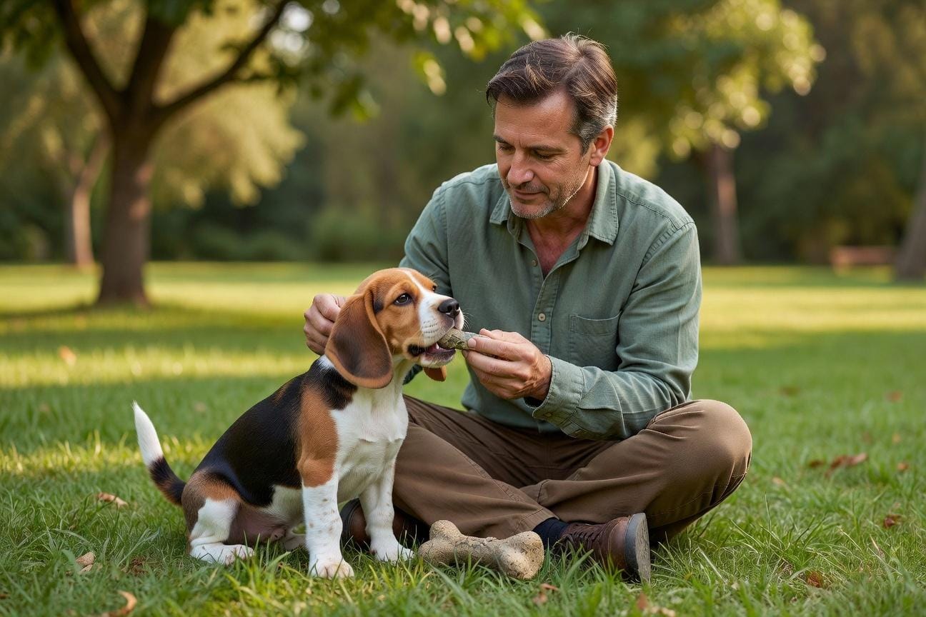 Jak oduczyć szczeniaka beagle’a gryzienia wszystkiego