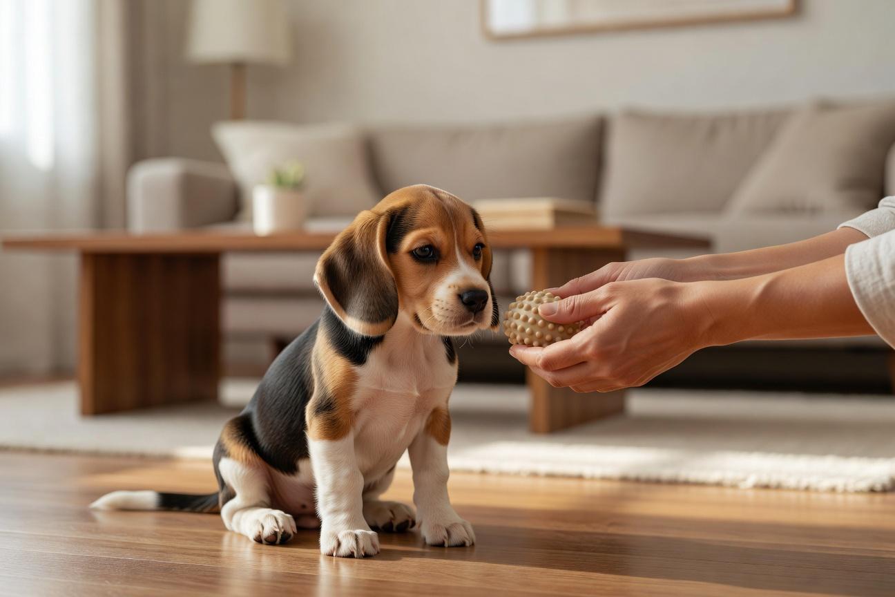 Jak oduczyć szczeniaka beagle’a gryzienia wszystkiego