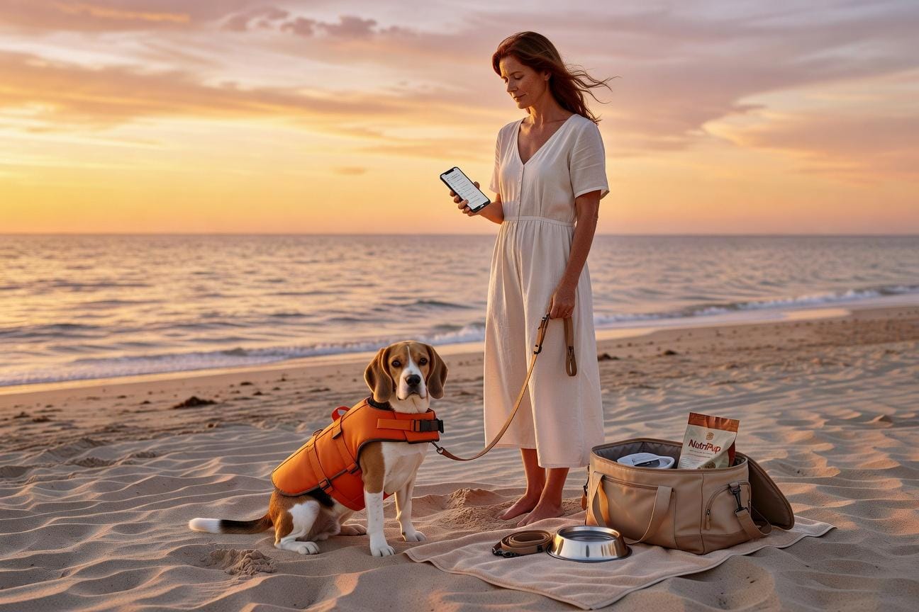 Jak przygotować wyjazd z beagle'em nad morze bezpiecznie