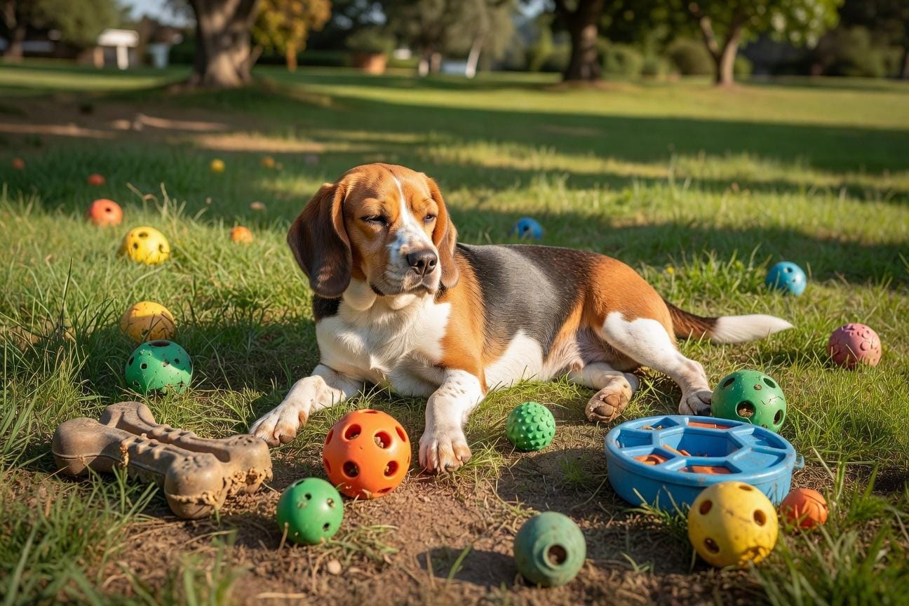 Jak psychicznie zmęczyć beagle’a i zaspokoić jego potrzebę węszenia