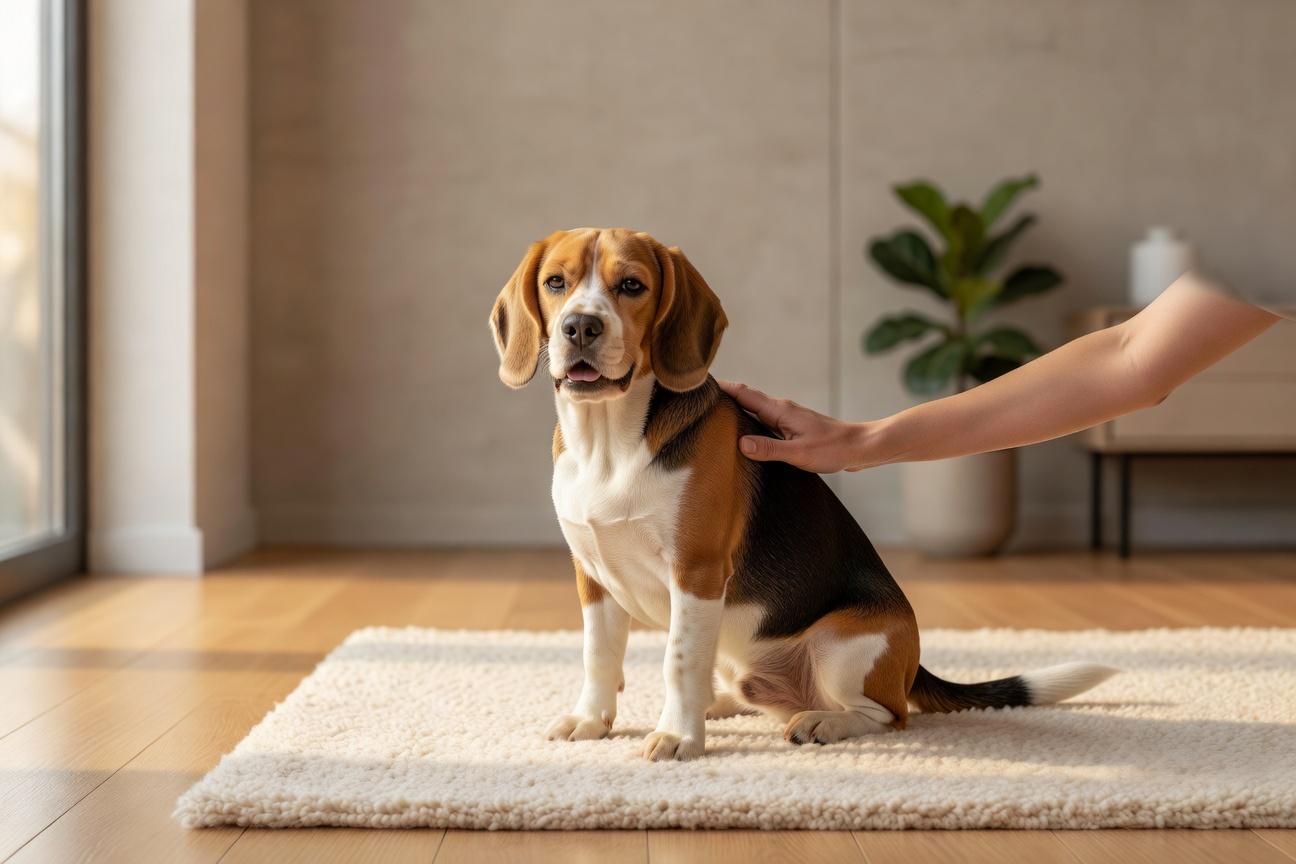 Jak wyciszyć beagle’a reagującego na dzwonek do drzwi