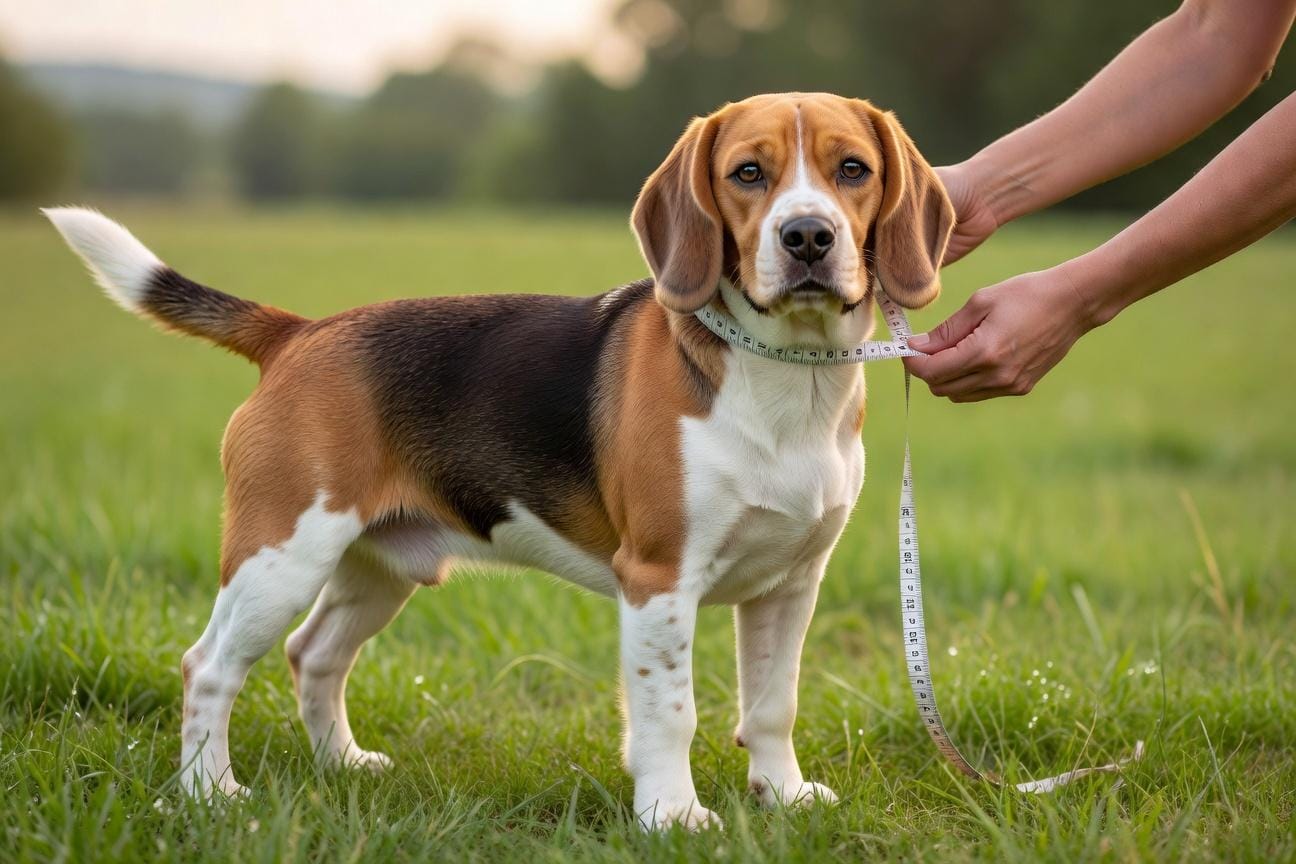 Prawidłowa waga beagle’a i ocena nadwagi u psa