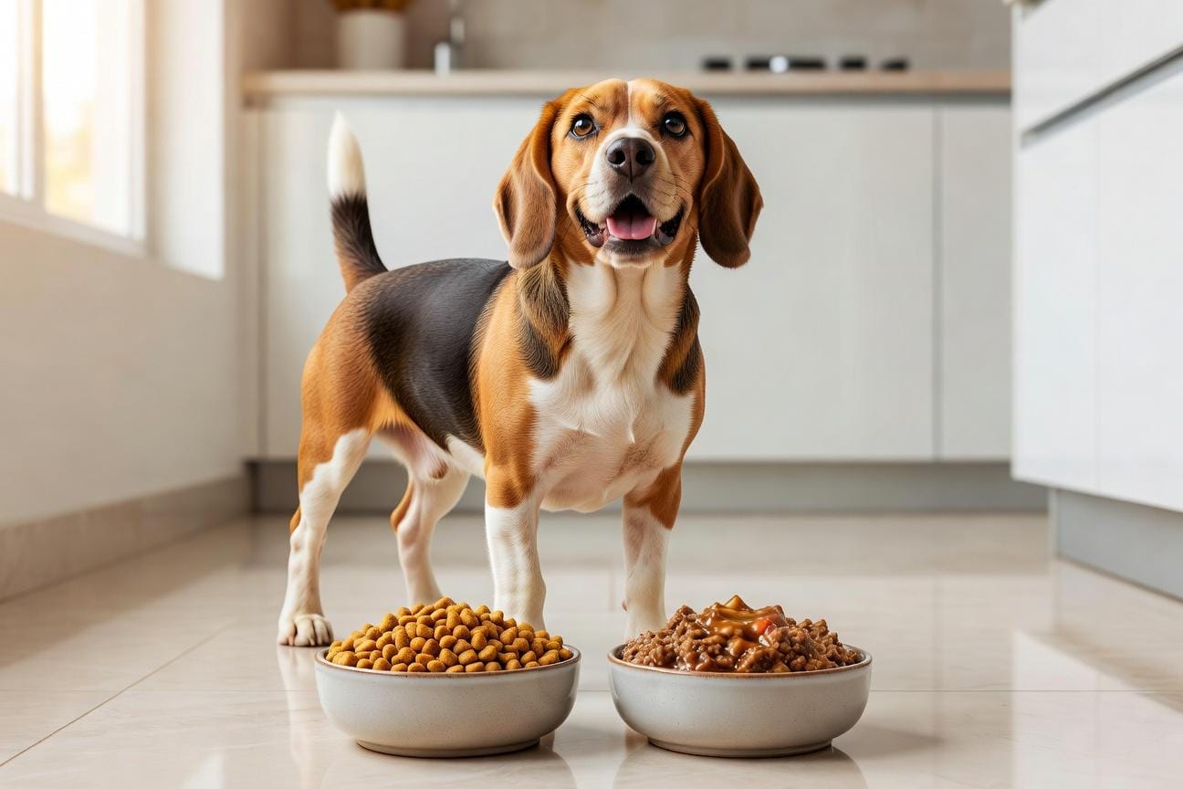 Sucha czy mokra karma dla beagle'a na co dzień i zdrowie