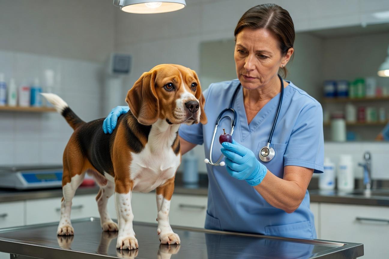 Toksyczność winogron i rodzynek dla beagle’a